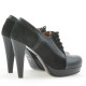 Women stylish, elegant shoes 1093 black combined