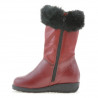 Small children knee boots 24c burgundy combined