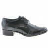 Women casual shoes 691 patent black