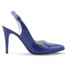 Women sandals 1249 patent blue