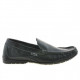 Men loafers, moccasins 813 black