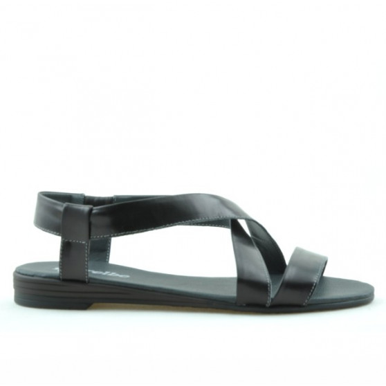 Women sandals 5010 patent black
