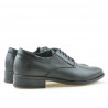 Men stylish, elegant shoes 804 black