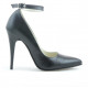 Women stylish, elegant shoes 1247 black