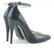 Women stylish, elegant shoes 1247 black