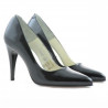Pantofi eleganti dama 1246 lac negru satinat