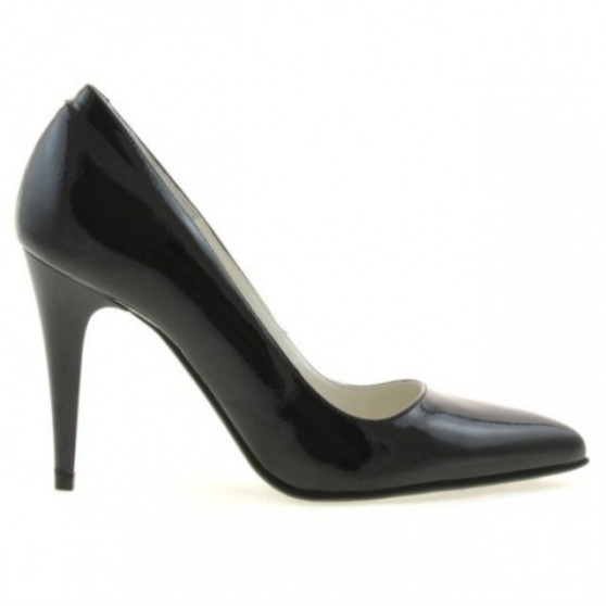 Women stylish, elegant shoes 1246 patent black