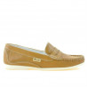 Women loafers, moccasins 661 brown cerat