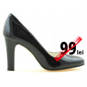 Women stylish, elegant shoes 1243 patent black