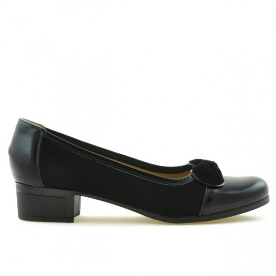 Women stylish, elegant, casual shoes 650 patent black combined