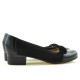 Women stylish, elegant, casual shoes 650 patent black combined