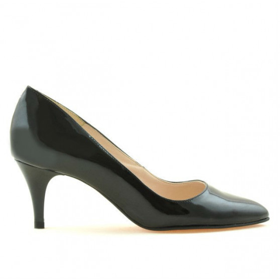 Women stylish, elegant shoes 1242 patent black
