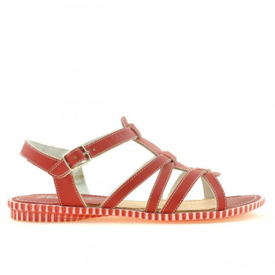 Women sandals 595 red
