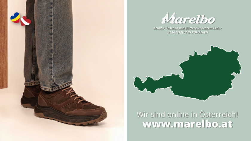 Marelbo - încălțăminte din piele naturală pentru Austria. Preț de producător și livrare rapidă prin marelbo.at