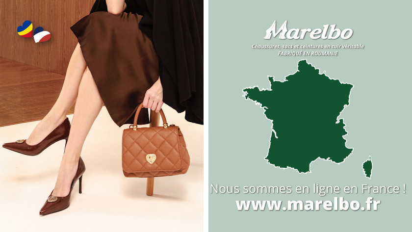 Marelbo fr. – incaltaminte din piele naturala fabricata in Romania, cu livrare rapida in Franta