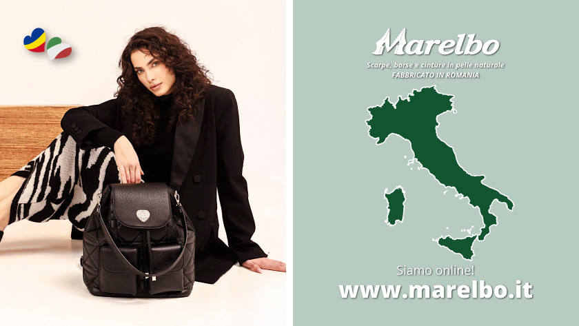 Marelbo în Italia: Încălțăminte europeană din piele naturală, cu livrare directă din fabrică