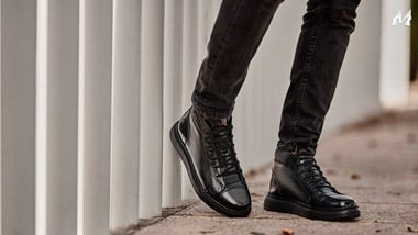 What models of men's boots and shoes can you wear for casual wear?