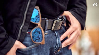 What men's belts are suitable for casual wear